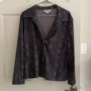 Snakeprint sport coat